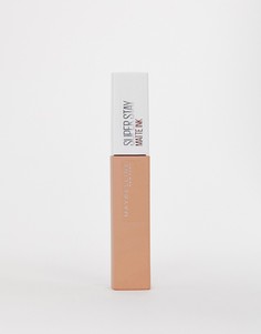 Матовая губная помада Maybelline SuperStay 55 Driver-Розовый цвет