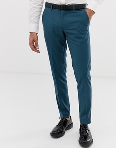 Синие брюки узкого кроя Esprit-Синий