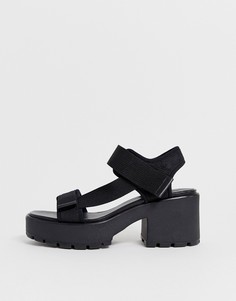 Черные спортивные сандалии на толстой подошве Vagabond Dioon-Черный