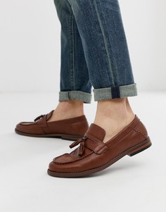 Светло-коричневые лоферы из искусственной кожи с кисточками New Look-Светло-коричневый