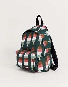 Мини-рюкзак с принтом Eastpak-Зеленый