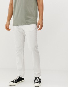 Облегающие брюки кремового цвета с 5 карманами Esprit-Кремовый