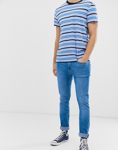 Синие джинсы скинни Burton Menswear-Синий