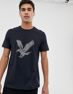 Черная футболка с логотипом Lyle & Scott-Черный