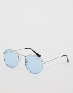 Круглые солнцезащитные очки Accessorize Rosie-Синий