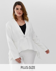 Блейзер с оборкой по краю Unique21 Hero-Белый