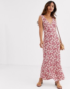Платье миди с глубоким вырезом Free People Ohh La La-Черный