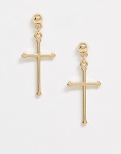 Серьги DesignB London-Золотой