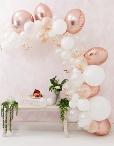 Набор из 70 воздушных шаров цвета розового золота для арки Ginger Ray-Мульти