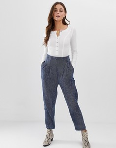 Брюки Free People-Темно-синий