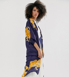 Кимоно удлиненного кроя ASOS MADE IN KENYA-Мульти
