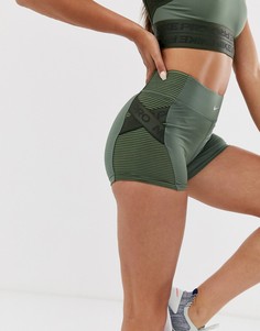 Шорты хаки с отделкой лентой Nike - Pro Training (3 дюйма)-Зеленый