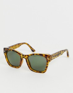 Квадратные солнцезащитные очки в черепаховой оправе Spitfire-Коричневый