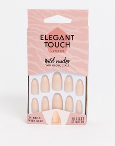 Накладные ногти Elegant Touch Wild Nudes - You Glow Girl-Розовый