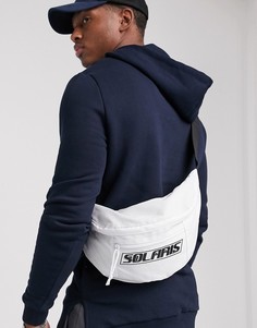 Белая сумка-кошелек через плечо с принтом ASOS DESIGN-Белый