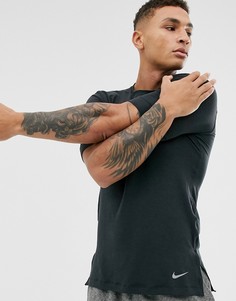 Черная футболка Nike Yoga-Черный