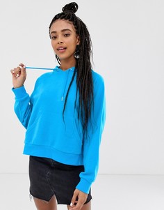 Худи укороченного кроя Monki-Синий