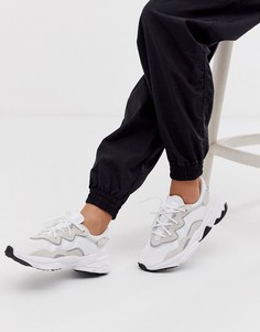 Белые кроссовки adidas Originals Ozweego-Белый