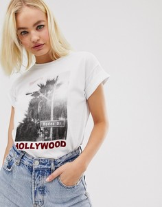 Футболка Soaked In Luxury hollywood-Белый