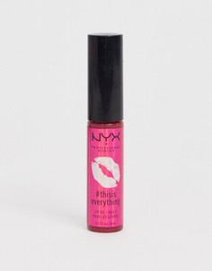 Масло для губ NYX Professional Makeup This Is Everything - Ягодный-Розовый цвет