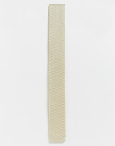 Трикотажный галстук Gianni Feraud-Белый
