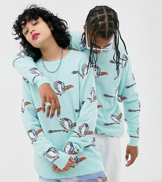Свободный джемпер Disney The Lion King x ASOS DESIGN unisex-Синий