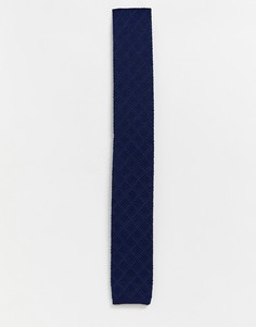 Вязаный галстук Ben Sherman-Темно-синий