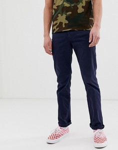 Темно-синие узкие брюки с 5 карманами Levis 511-Темно-синий