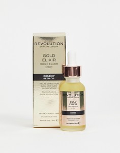 Масло семян шиповника Revolution Skincare - Сыворотка Gold Elixir-Бесцветный