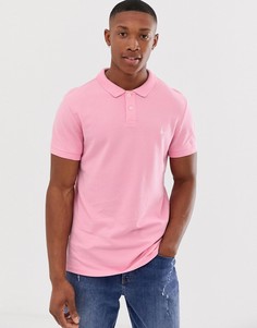 Светло-розовая футболка-поло с логотипом Jack Wills Aldgrove-Розовый