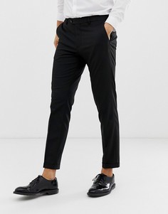 Укороченные строгие брюки Jack & Jones Premium-Черный