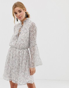 Летнее платье с цветочным принтом New Look-Мульти