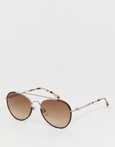 Круглые солнцезащитные очки Lacoste - L211S-Розовый