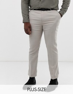 Серые супероблегающие брюки Twisted Tailor plus-Серый