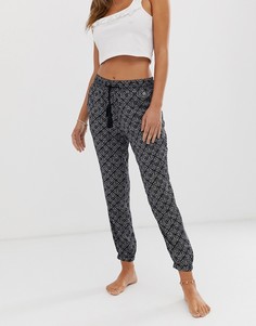 Черные пляжные брюки Rip Curl Lost Coast-Черный Ripcurl