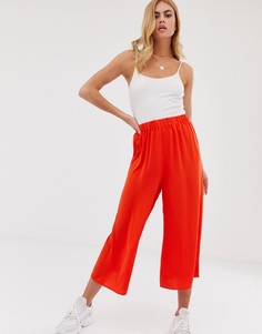 Эластичные кюлоты ASOS DESIGN-Оранжевый