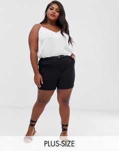 Шорты чиносы Vero Moda Curve-Черный