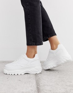 Белые массивные кроссовки ASOS DESIGN Denmark-Белый