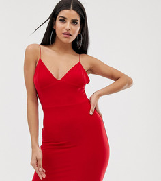 Красное платье мини на бретельках Fashionkilla Tall-Красный