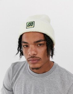 Кремовая шапка-бини adidas Skateboarding-Белый