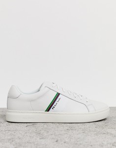 Белые кожаные кроссовки PS Paul Smith Rex-Белый