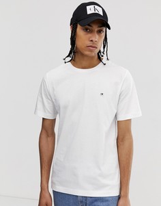 Белая футболка с маленьким логотипом Calvin Klein Jeans-Белый