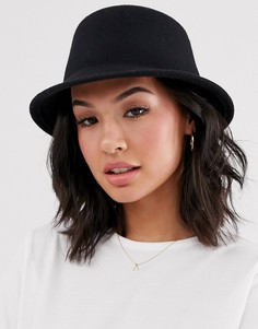 Фетровая панама ASOS DESIGN-Черный