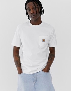 Белая футболка с карманом Carhartt WIP-Белый
