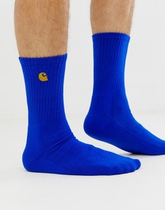 Синие носки Carhartt WIP Chase-Синий