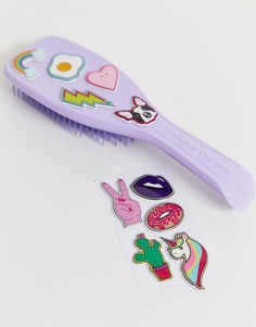 Фиолетовая распутывающая щетка для влажных волос Tangle Teezer - Pick n Stick-Бесцветный