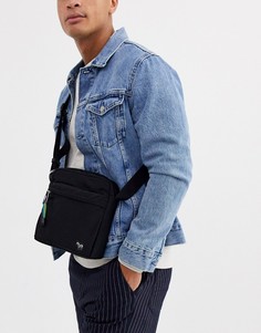 Черная нейлоновая сумка через плечо с логотипом PS Paul Smith-Черный
