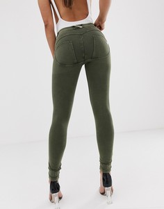 Облегающие джинсы с классической талией Freddy WR.UP-Зеленый