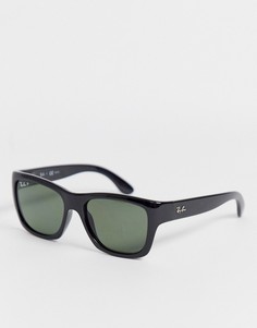 Черные солнцезащитные очки-вайфареры Ray Ban-Черный