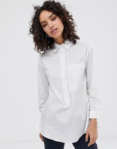 Рубашка с завязками по бокам Finery - Ardelle-Белый
